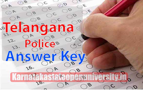Telangana Police Answer Key