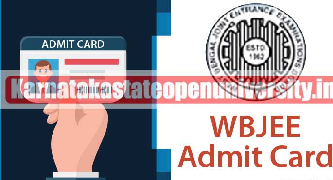  WBJEE Admit Card 2022