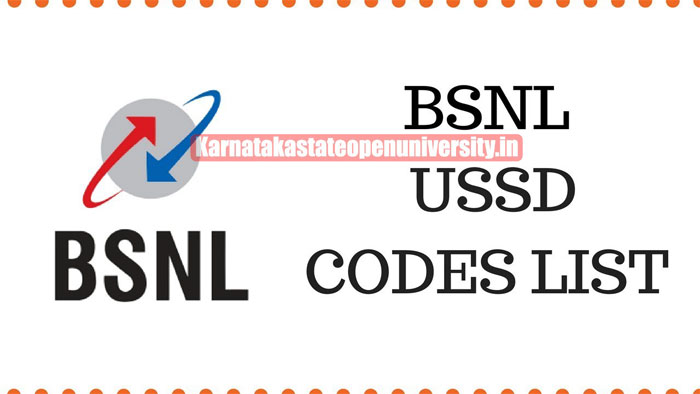 BSNL USSD Codes List Balance Validity Check