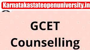 GCET Counselling 2022