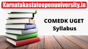 COMEDK UGET Syllabus 2022