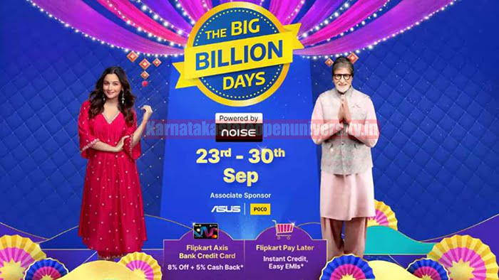Flipkart Big Billion Days Sale Date