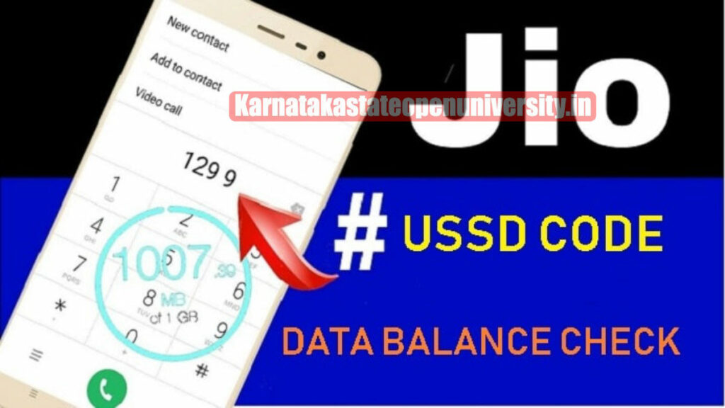 How To Check Jio Number USSD Codes, SMS, My Jio App