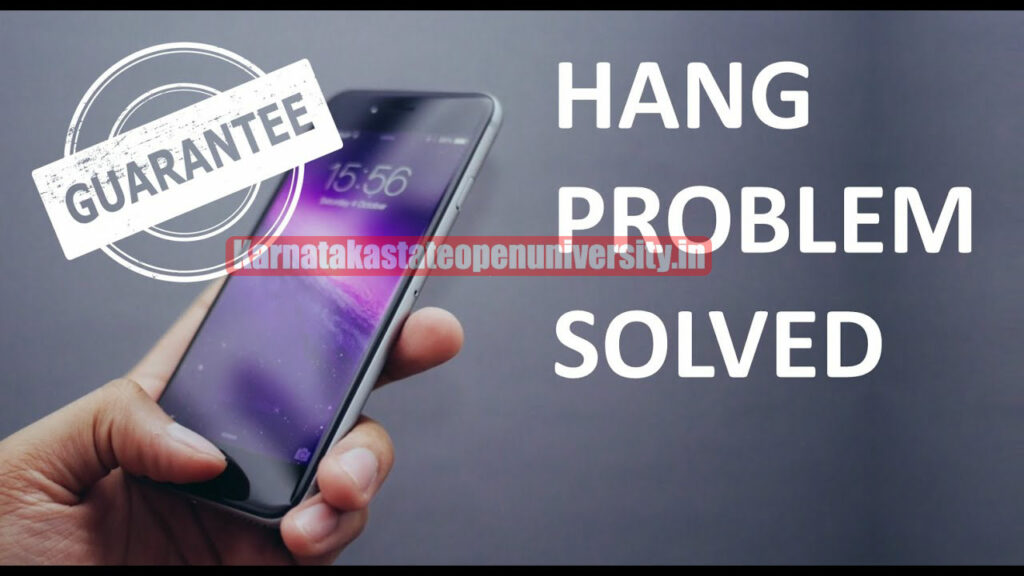 Solve Hanging Problem in Your Smartphone