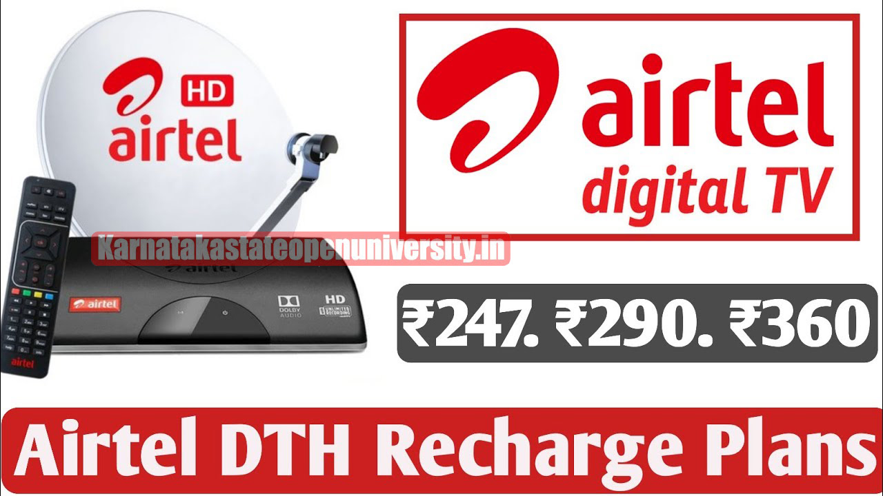 Airtel Digital TV Recharge Plans