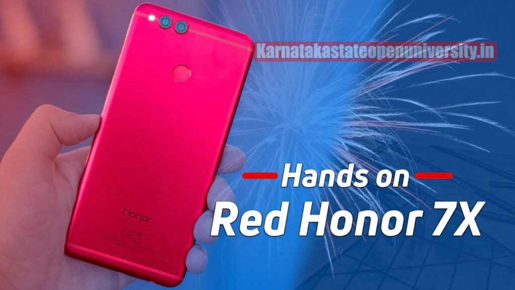 Honor 7X Limited Edition Red