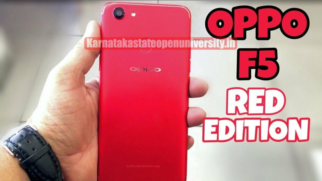 ​ Oppo F5 Red edition