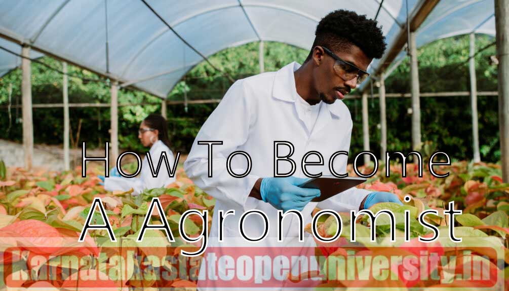 How To Become A Agronomist
