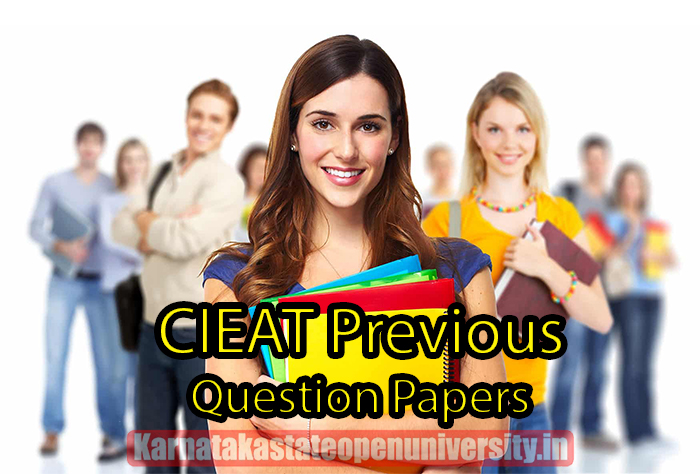 CIEAT Previous Question Papers