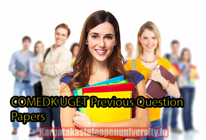 COMEDK UGET Previous Question Papers