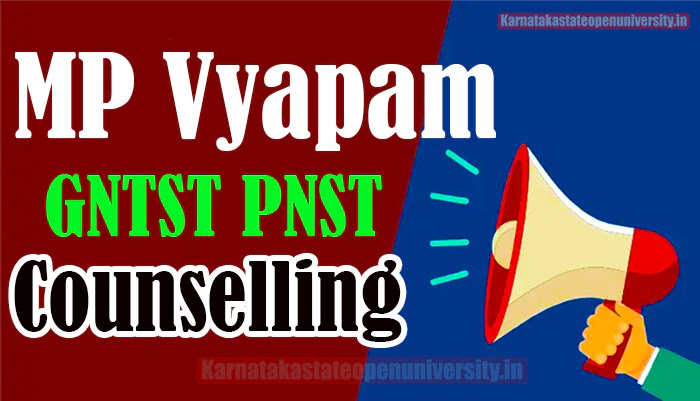MP Vyapam GNTST PNST Counselling 