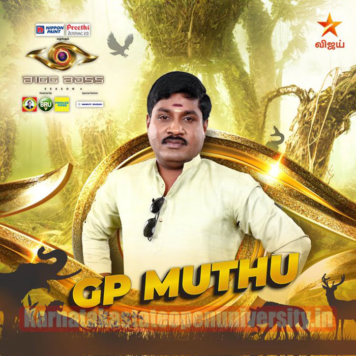 GPMuthu Big Boss 6 Tamil