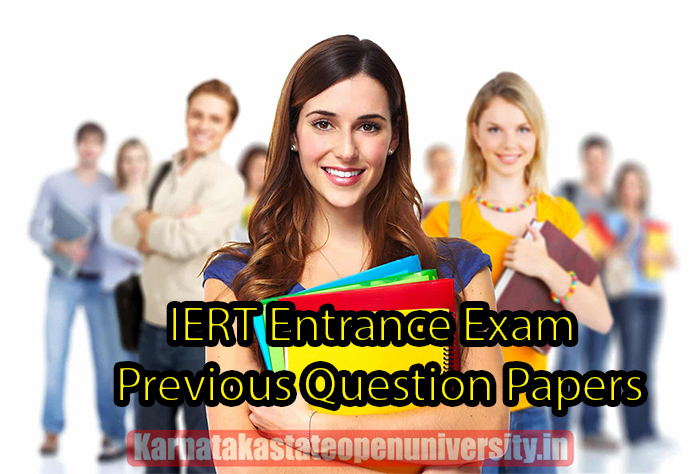 IERT Entrance Exam Previous Question Papers