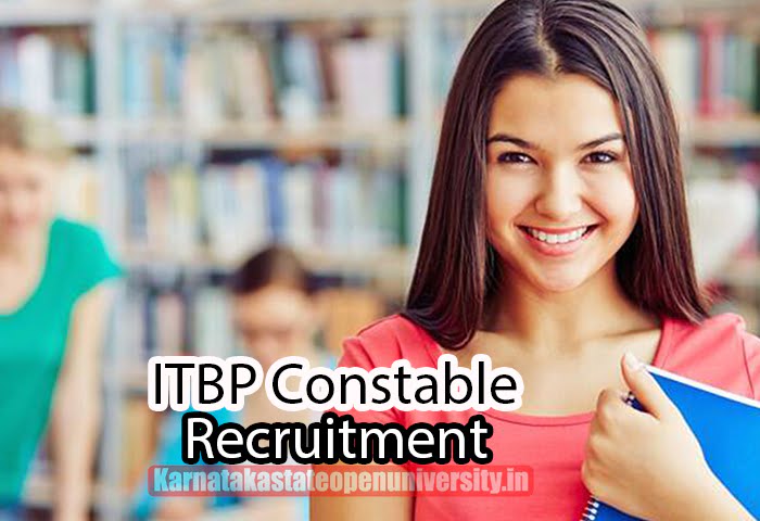 ITBP Constable Recruitment 2023 Apply Online, Registration, Exam Date &  Center 