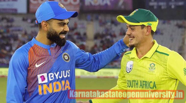 India Vs South Africa 2022-23