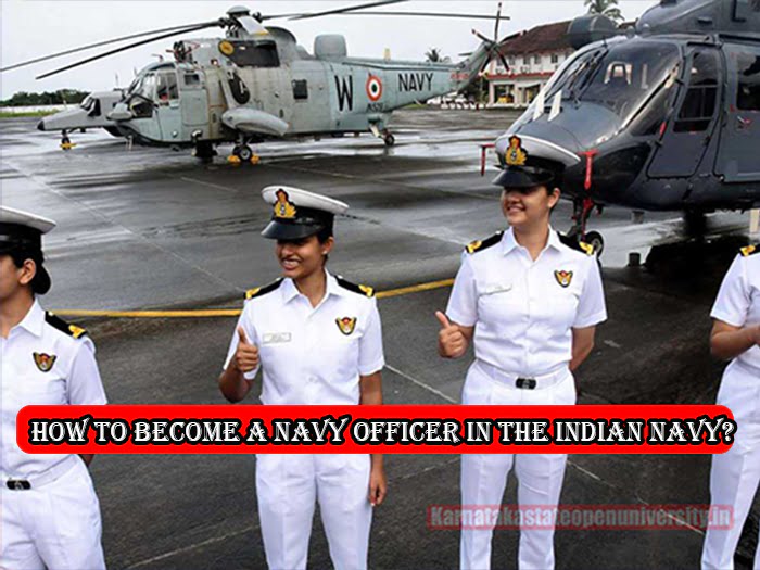 How to become a navy officer in the Indian navy?