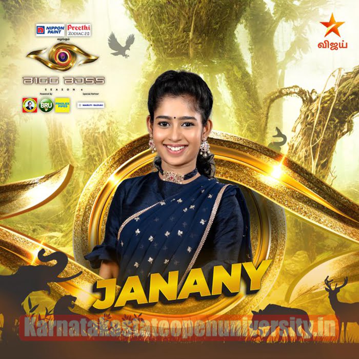 JANANY bigg boss 6 Tamil