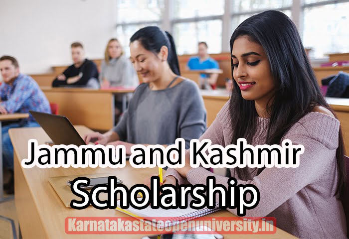 Jammu and Kashmir Scholarship 2024 {Today} Application Form Online ...