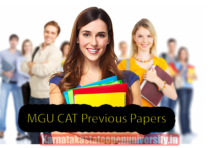 MGU CAT Previous Papers