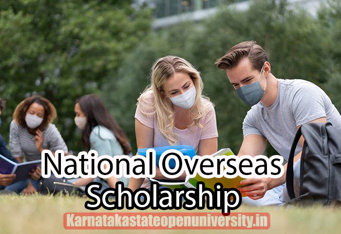 National Overseas scholarship