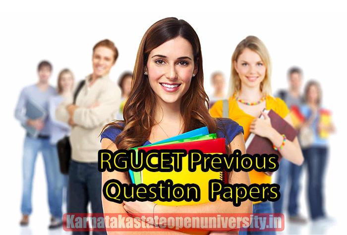 RGUCET Previous Question Papers