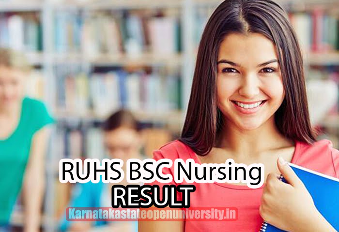 RUHS BSC Nursing RESULT