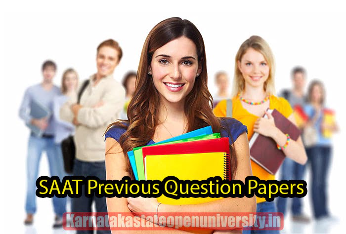 SAAT Previous Question Papers