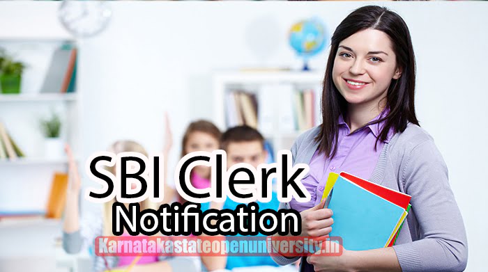 SBI Clerk notification