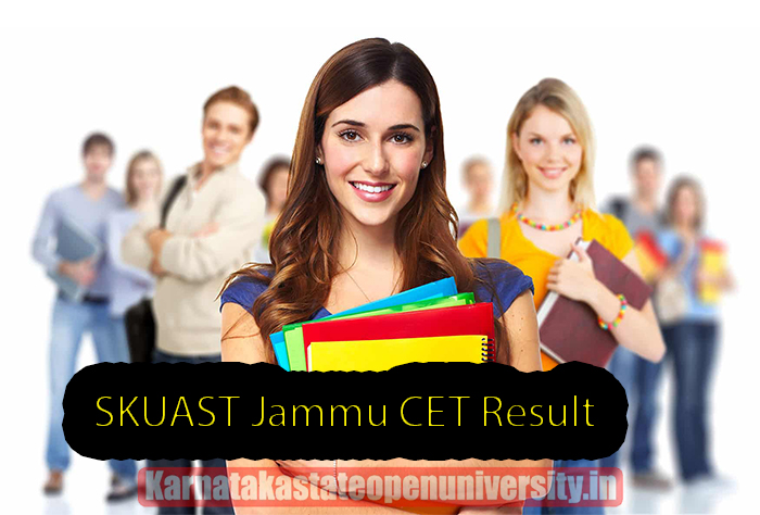 SKUAST Jammu CET Result
