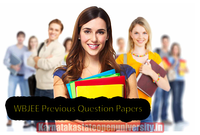 WBJEE Previous Question Papers