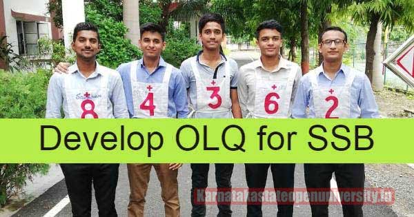 How to develop OLQ for SSB