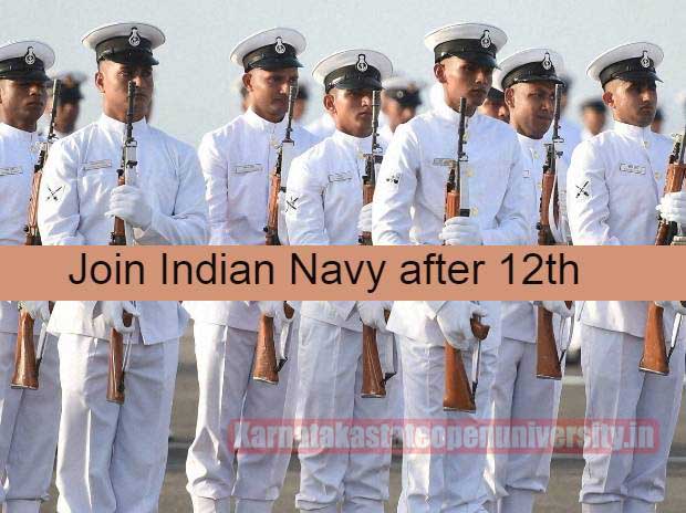 How can I join the Indian Navy after 12th