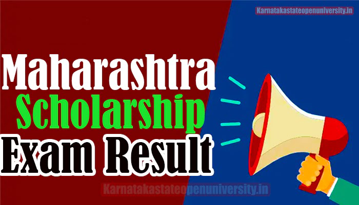 maharastra scholarship Exam Result