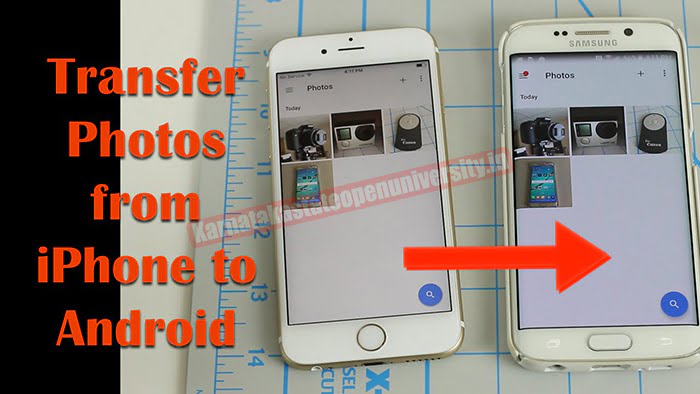 How to transfer photos from iPhone to Android without losing quality