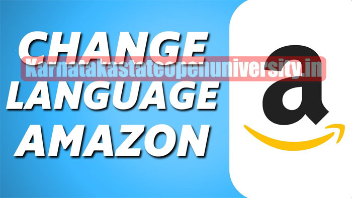 Change Language On the Amazon App
