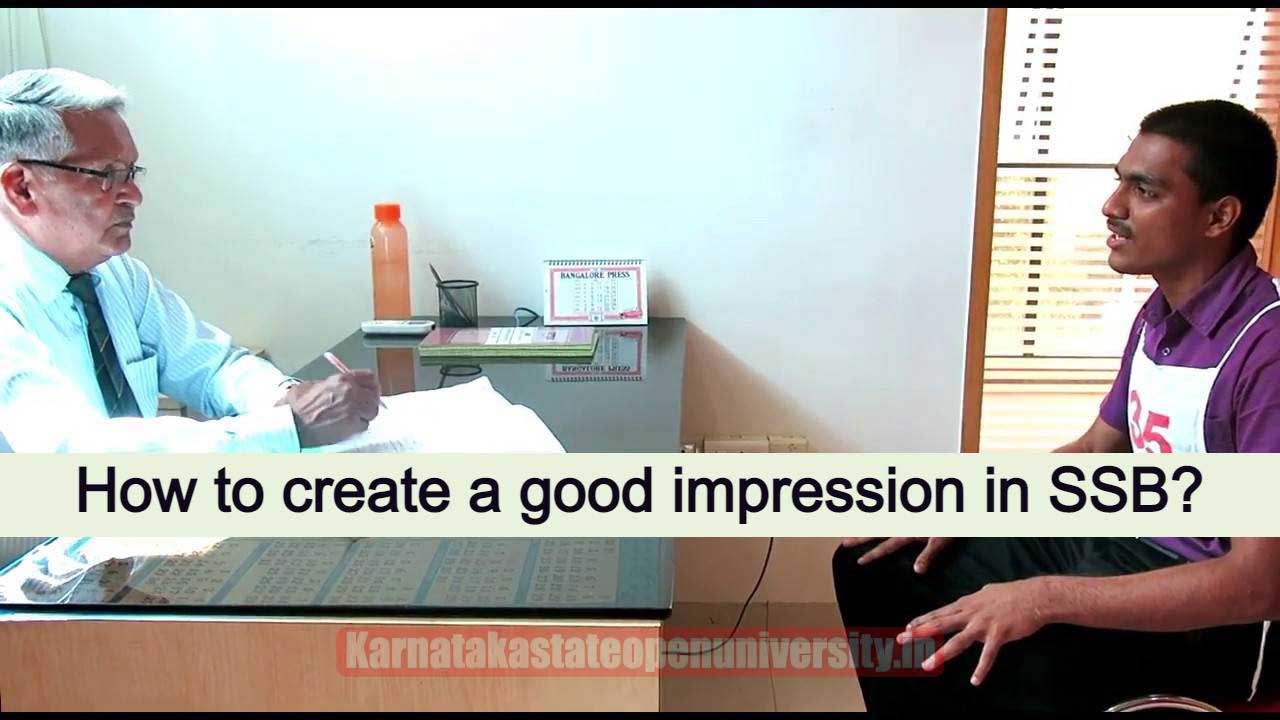 How to get a good impression in SSB interview 2022