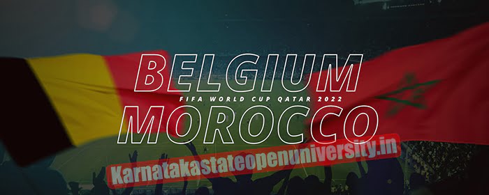 Belgium vs Morocco FIFA World Cup 2023