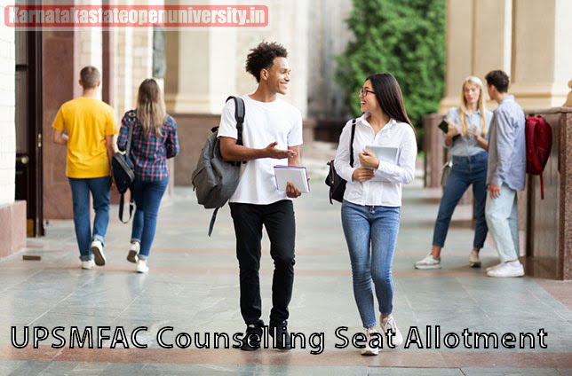 UPSMFAC Counselling Seat Allotment Result 2023