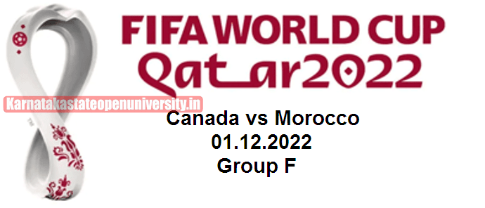 Canada vs Morocco FIFA World Cup 2023