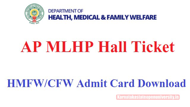 AP MLHP Admit Card 