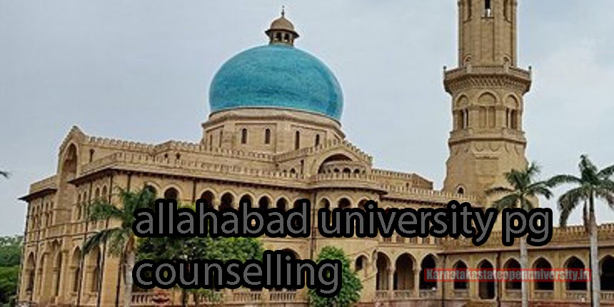 Allahabad University PG counselling 2022