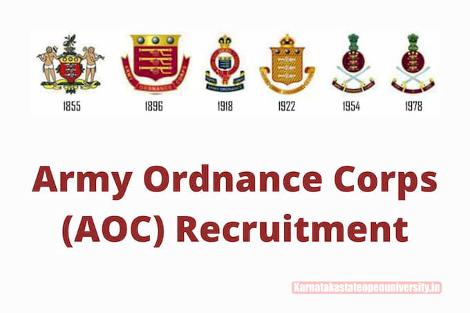 AOC Recruitment 2022