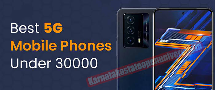 Best 5G Phones under 30000 Price List in india