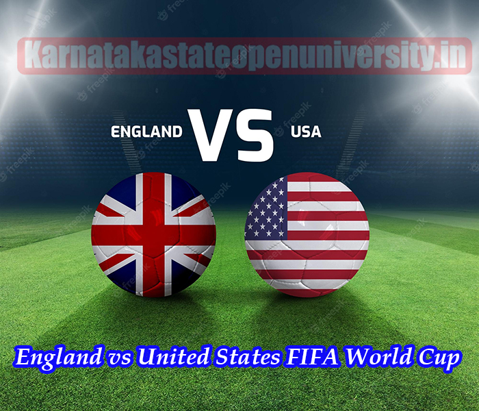 England Vs United States FIFA WC 