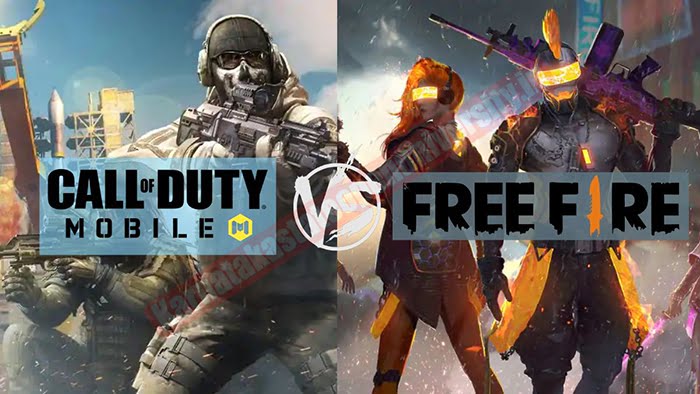 GARENA Free Fire vs Call of Duty Mobile Gameplay