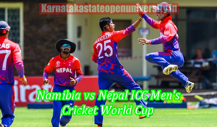 Namibia vs Nepal ICC Men's Cricket World Cup 