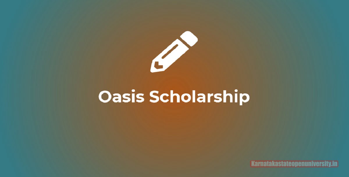 Oasis Scholarship 2022-2023