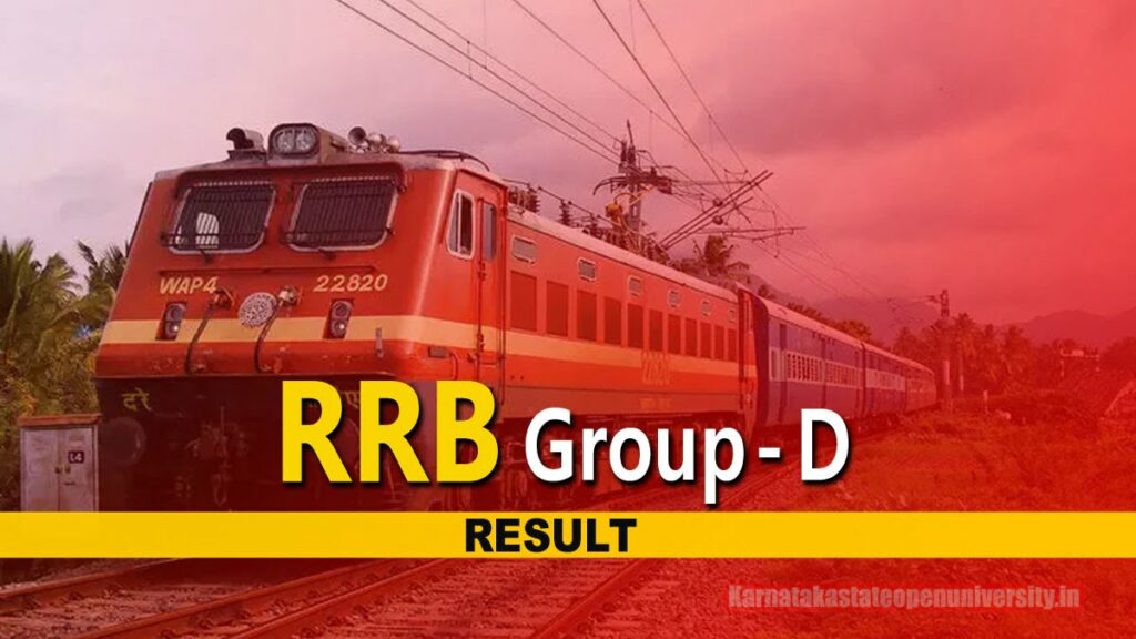 RRB Allahabad Group D Result 2024 {Release Date} CBT 1 Group D Result