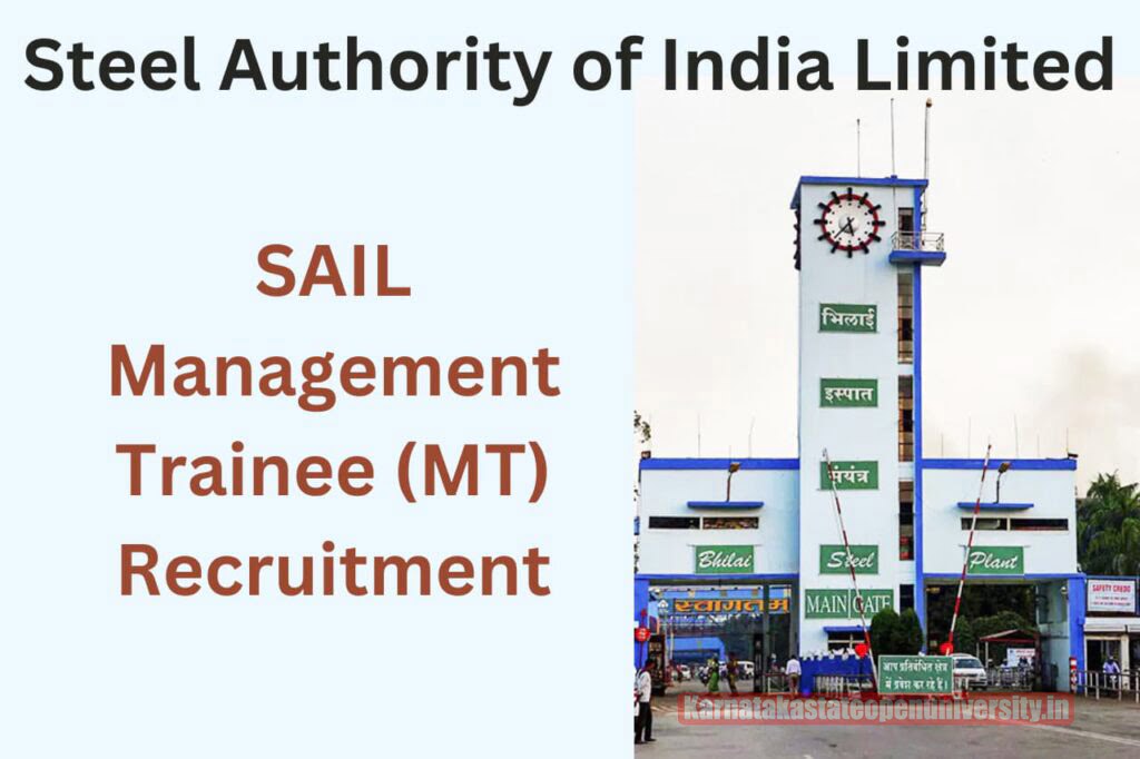 SAIL MT Recruitment 2024 {Release Soon} Notification, Apply Online