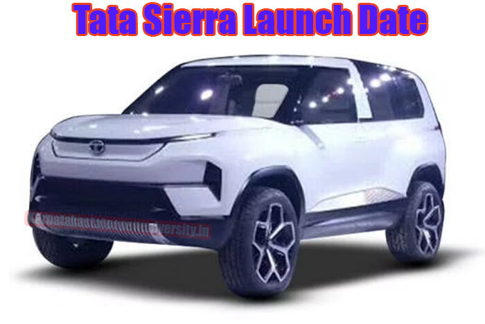 Tata Sierra Launch Date